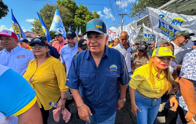 Martinelli-Mulino llevan sus propuesta a La Chorrera. Foto: Cortesía