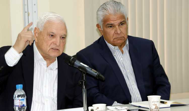 Ricardo Martinelli, candidato presidencial de RM y Alianza junto a José Raúl 