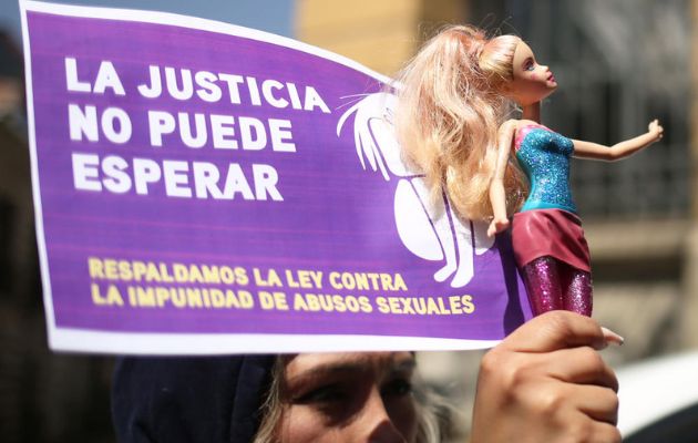 Protesta contra delitos sexuales, EFE/Luis Gandarillas