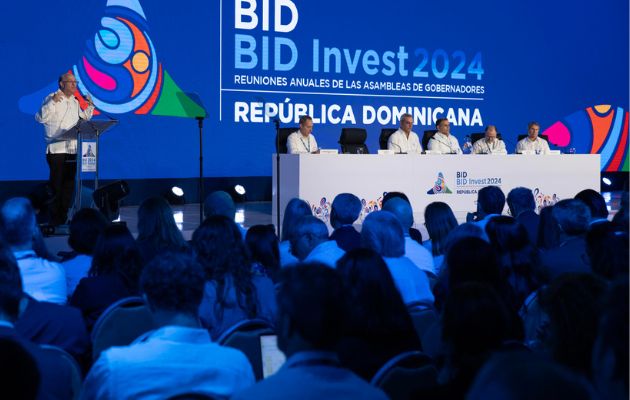 Panama hands over the chairmanship of the IDB Board of Governors