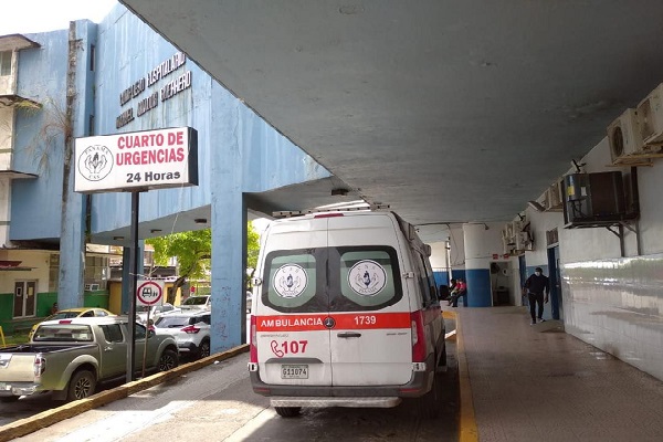 Los heridos fueron trasladados al hospital Dr. Manuel Amador Guerrero. Foto. Archivo