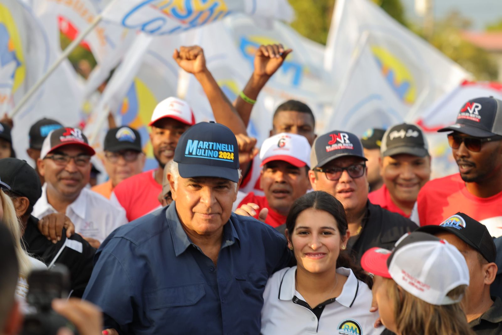 Candidato presidencial de Realianzando Metas y Alianza, José Raúl Milino.
