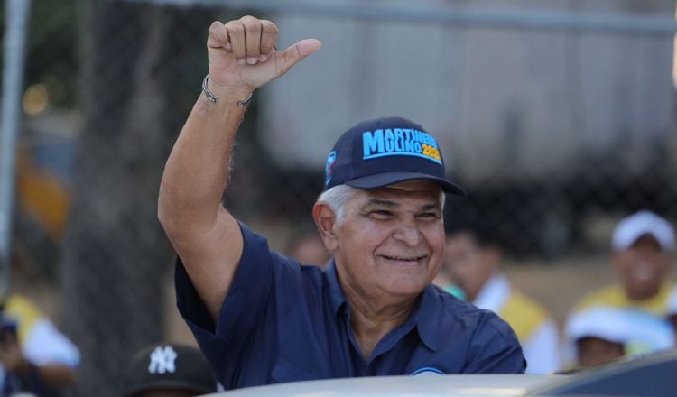 José Raúl Mulino, candidato presidencial de RM y Alianza sigue recorriendo el país. Archivo