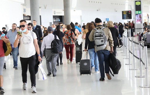 Tocumen procesó más de un millón y medio de pasajeros en febrero. Foto: Cortesía