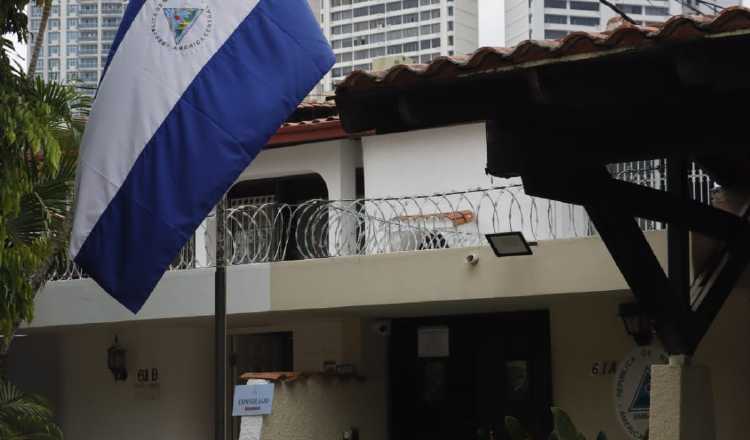 Sede de la Embajada de Nicaragua en territorio panameño.