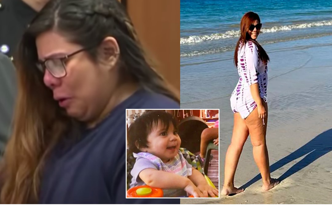 A woman who left her baby on vacation begs God for forgiveness A woman who left her baby on vacation begs God for forgiveness