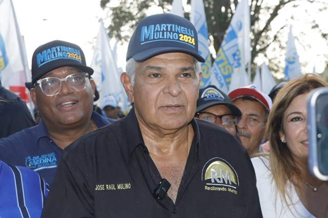 José Raúl Mulino, candidato presidencial de Realizando Metas (RM) y Alianza. Archivo.