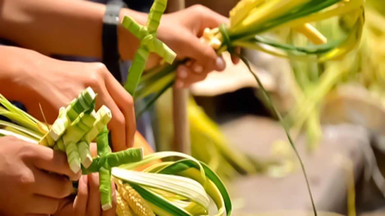 Muchos feligreses acuden el Domingo de Ramos a los oficios religiosos. Pixabae