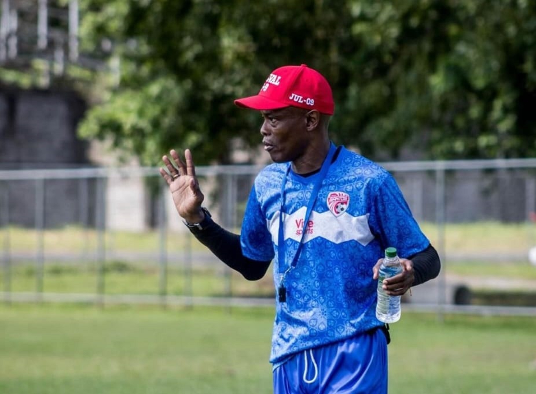 Julio Dely Valdés, en los entrenamientos con Santos Guiápiles, Foto: Instagram