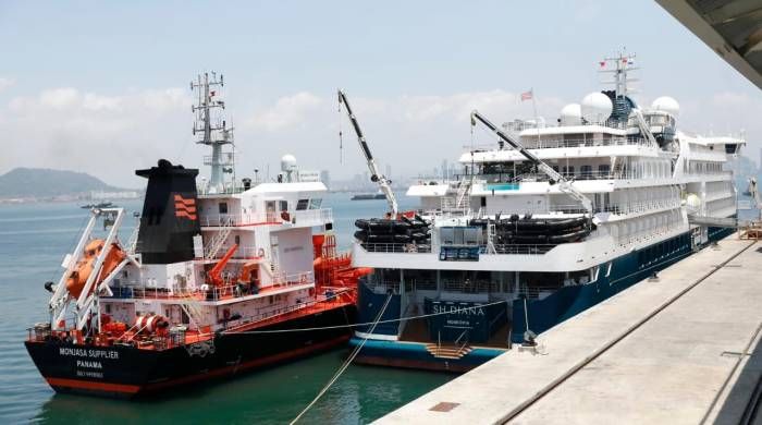 La inauguración formal del puerto de cruceros se realizó el pasado martes
