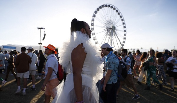 Festival de Música y Artes del Valle de Coachella en Indio, 2022. Foto: EFE