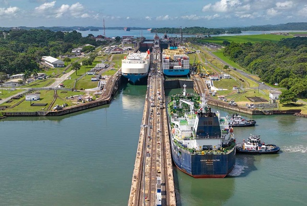 Las restricciones llegaron hasta el paso de solo 22 barcos por día. Foto: Cortesía Canal de Panamá