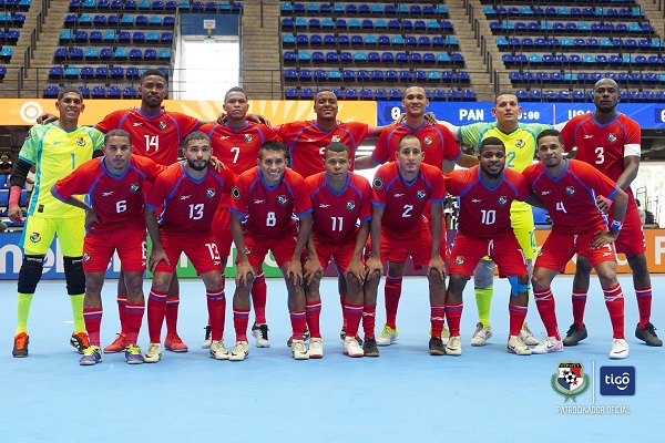 Equipo de Panamá de futsal que clasificó al mundial de Uzbekistán. Foto: Fepafut