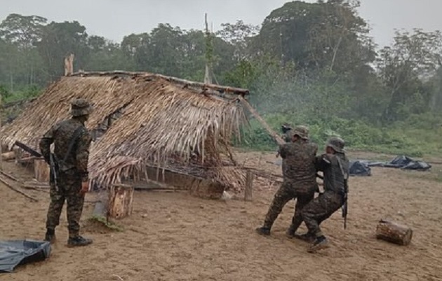 La operación se realizó en La Bonga, Puerto Obaldía. Foto: Cortesía