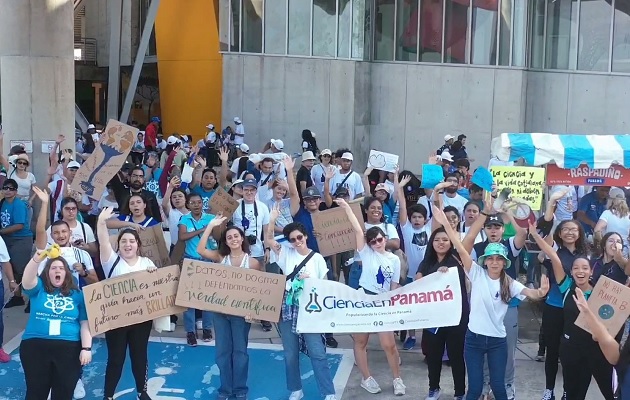 La marcha por la ciencia se realizó el pasado fin de semana. Foto: Cortesía