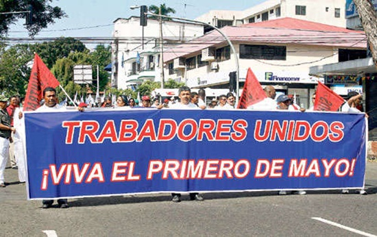 Marcha llegará hasta la 5 e mayo. Archivo.