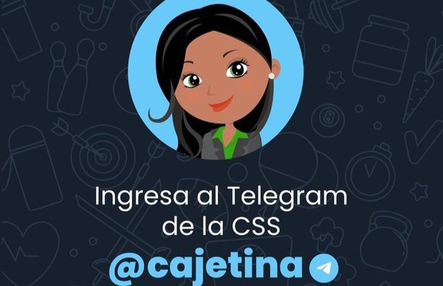 Con Telegram, la CSS espera maximizar las citas. Foto: Cortesía