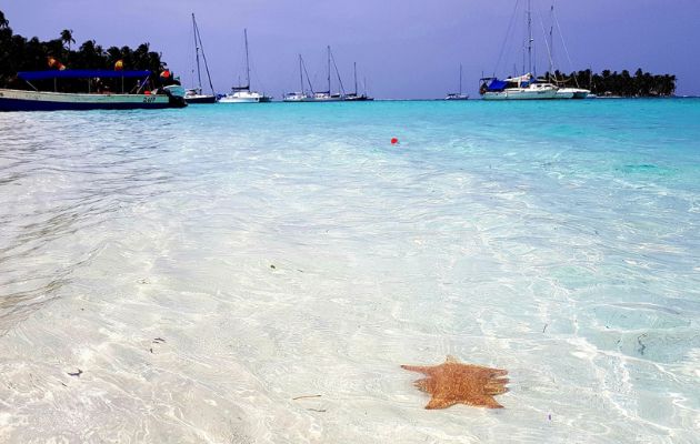 Playa Estrella  en Bocas del Toro de Panamá está entre las 100 mejores playas. Foto: Cortesía