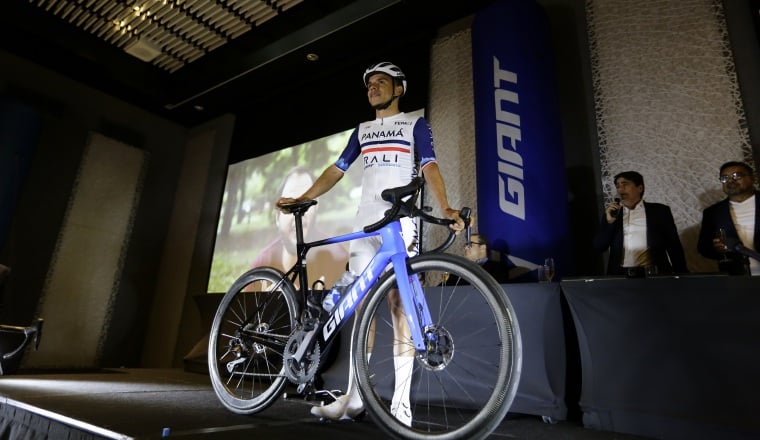 Franklin Archibold,  representará a Panamá en ciclismo en los Juegos de París 2024. Foto: EFE
