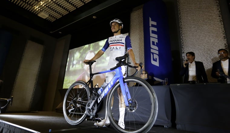 Franklin Archibold, representará a Panamá en ciclismo en los Juegos de París 2024. Foto: EFE