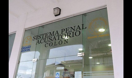 La audiencia se realizó el  pasado lunes en el Sistema Penal Acusatorio (SPA) de la provincia de Colón. Foto: DiomedesSánchez 