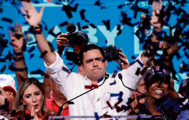 'Gaby' Carrizo, el impopular candidato oficialista a la Presidencia de Panamá. Foto: EFE