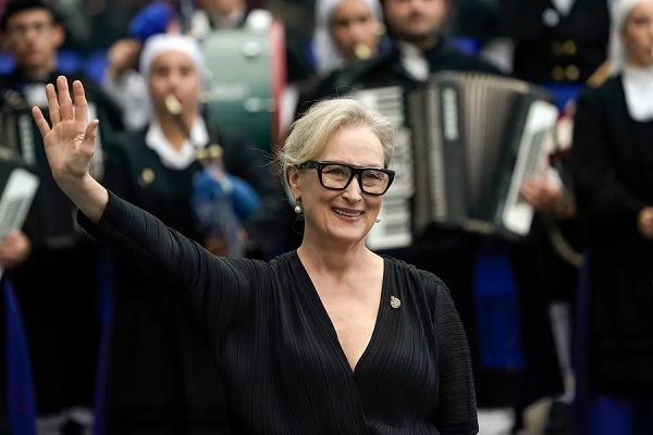 La actriz estadounidense Meryl Streep. Foto: EFE / Paco Paredes / Archivo