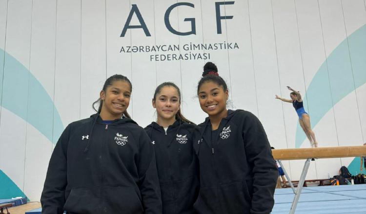 Selección de gimnasia de Panamá. Foto: Cortesía