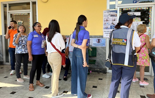 Las mesas de votación abrieron a las 7:00 a.m. Foto: Cortesía