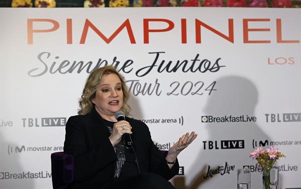 Lucía Galán, de Pimpinela. Foto: EFE