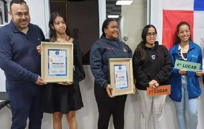 Ashley Castillo, ganó el título en ajedrez. Foto: Cortesía Ashley Castillo, ganó el título en ajedrez. Foto: Cortesía