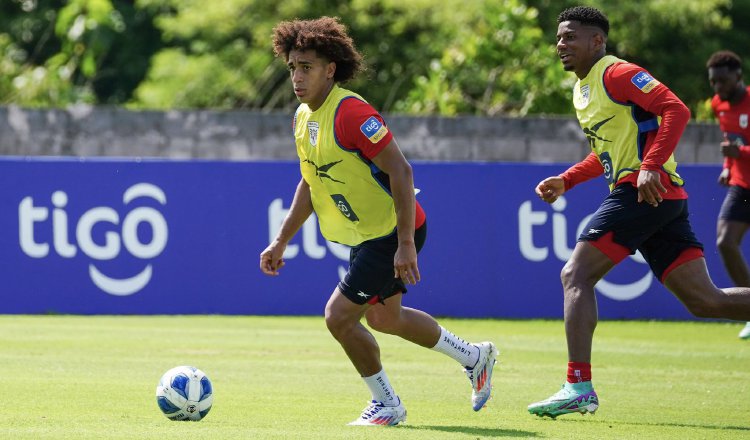 Adalberto 'Coco' Carrasquilla en los entrenamientos. Foto:Fepafut