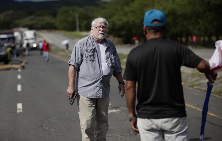 Darlington asesinó sin vacilar a los manifestantes de Chame. Foto: EFE