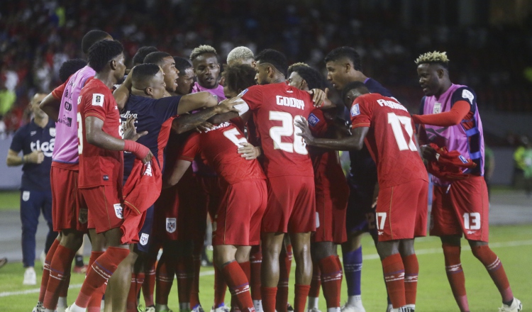 Jugadores del equipo de Panamá. Foto: EFE 