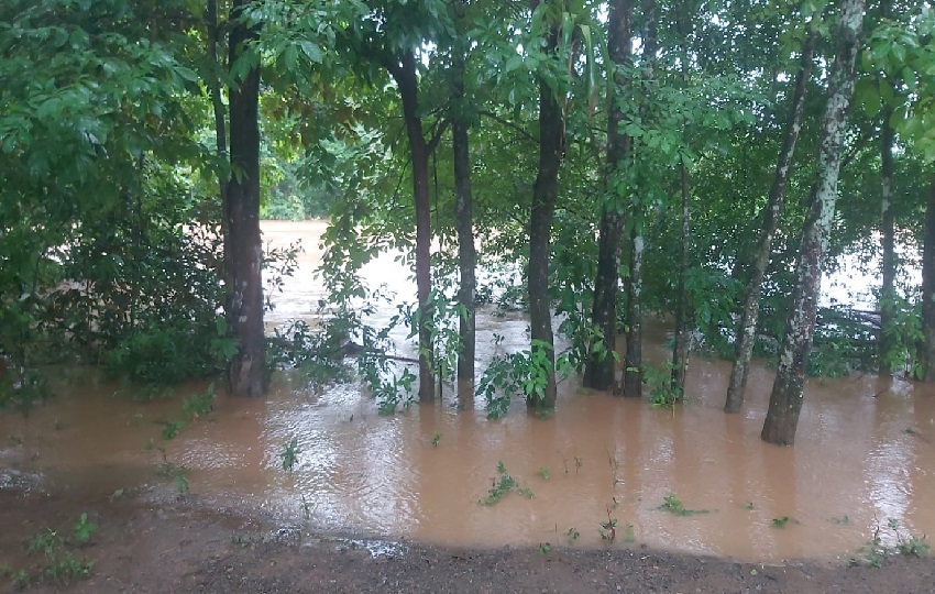 En la provincia de Veraguas se reportaron algunas afectaciones parciales por introducción de agua en al menos unas ocho viviendas, Foto. Sinaproc