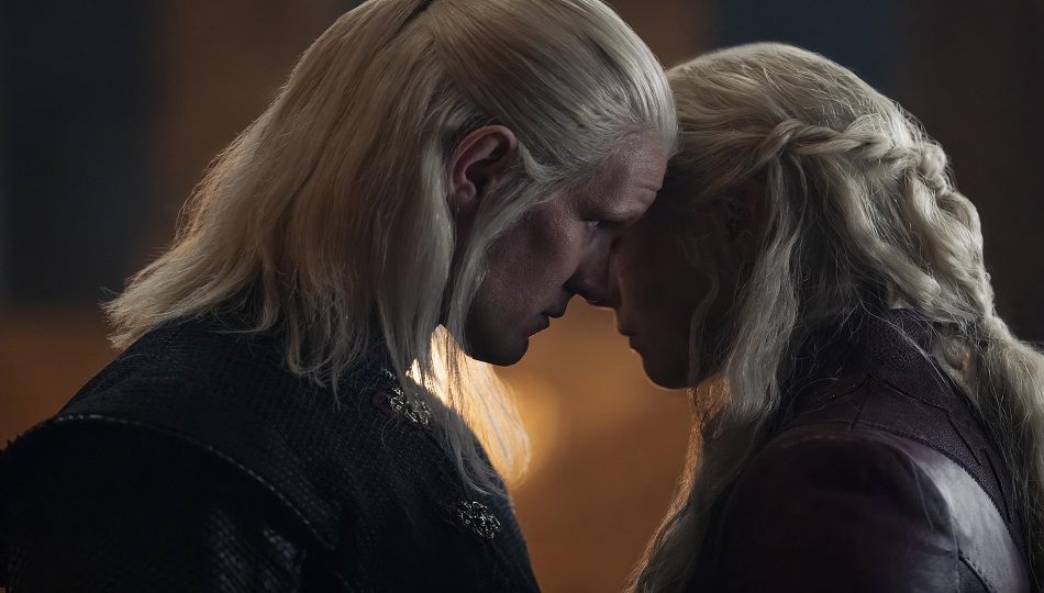 Daemon Targaryen y la reina Rhaenyra. Foto: Max
