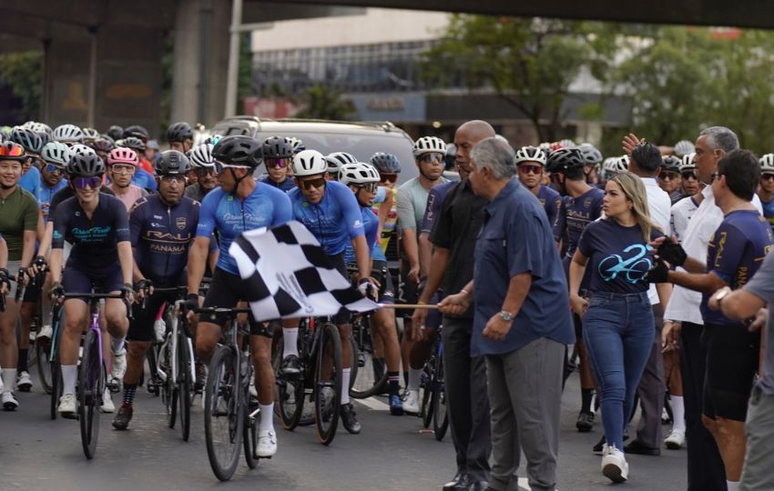 Todo listo para el Gran Fondo Océano a Océano Panamá 2024. Foto: Cortesía