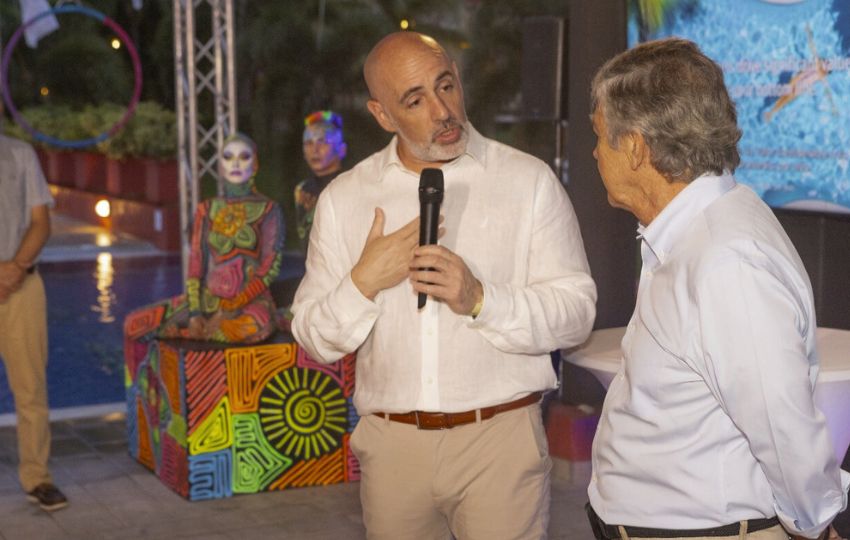 Presidentes de Wyndham Hotels & Resorts y Decameron All Inclusive Hotels and Resorts. Foto: Cortesía Presidentes de Wyndham Hotels & Resorts y Decameron All Inclusive Hotels and Resorts. Foto: Cortesía