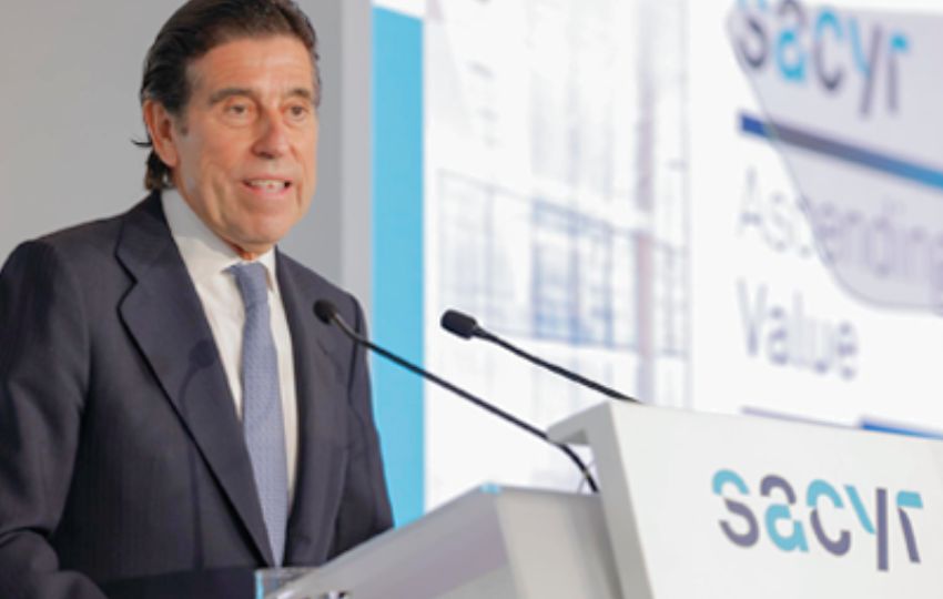 El presidente de Sacyr, Manuel Manrique, se mostró optimista, ante la Junta General de Accionistas (JGA). Foto. Cortesía El presidente de Sacyr, Manuel Manrique, se mostró optimista, ante la Junta General de Accionistas (JGA). Foto. Cortesía