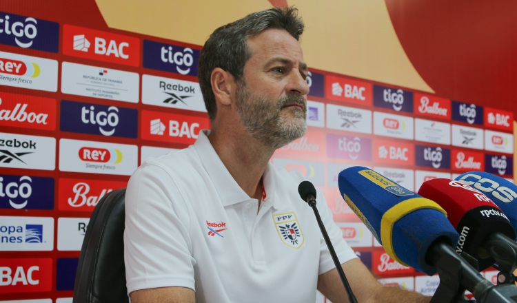 Thomas Christiansen, técnico de Panamá. Foto: EFE