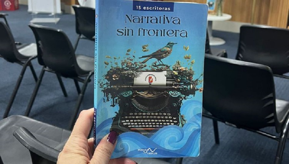 Portada de 'Narrativa sin fronteras'. Foto: Cortesía
