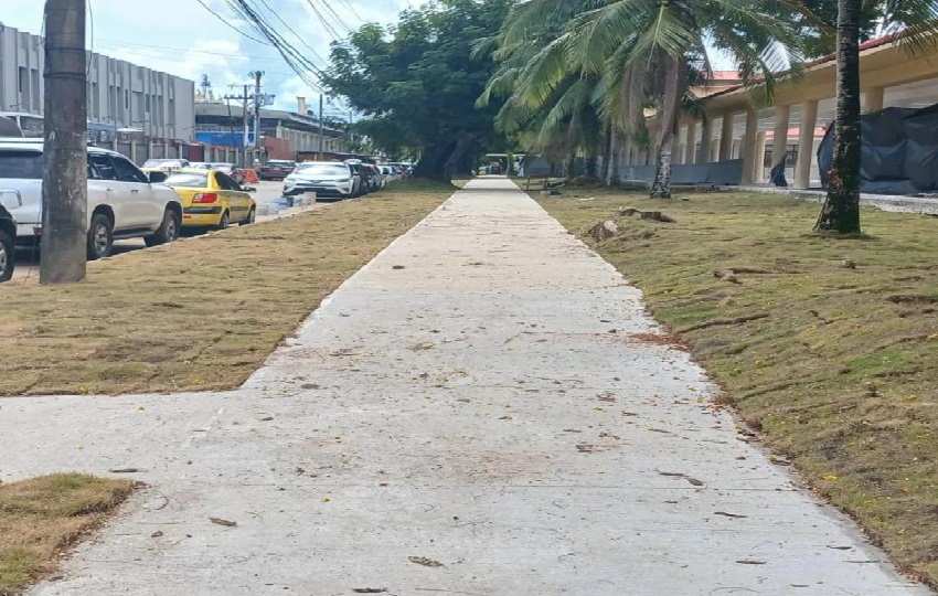 La seguridad en el día está a cargo de la empresa constructora. Foto. Cortesía