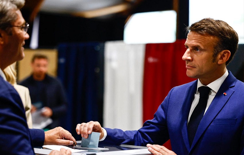 Macron velará para que se respete la decisión soberana de los franceses. Foto: EFE