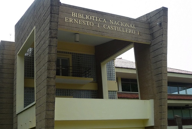 Fachada de la Biblioteca Nacional de Panamá. Foto: Cortesía