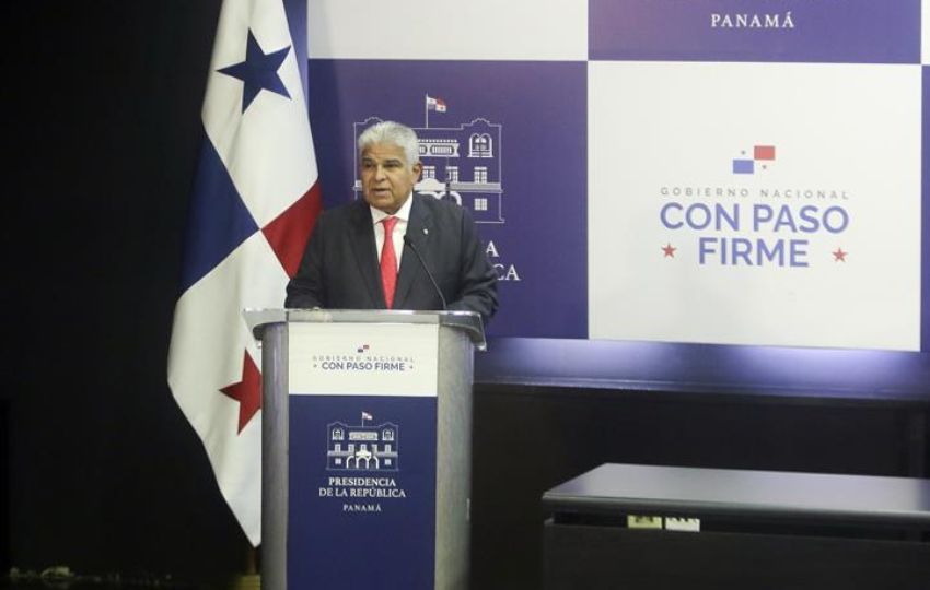 El presidente de Panamá, José Raúl Mulino. Foto: EFE