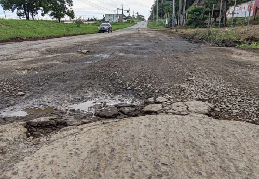 La carretera Trapichito-Represa está incluida entre los proyectos. Foto: Eric A. Montenegro. 