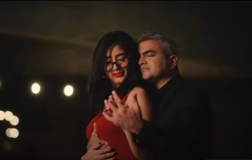 Ainara Sanz y Jhonthan Chávez. Foto: 'Videoclip'