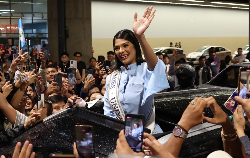 La Miss Universo 2023, la nicaragüense Sheynnis Palacios. Foto: EFE / Mariano Macz