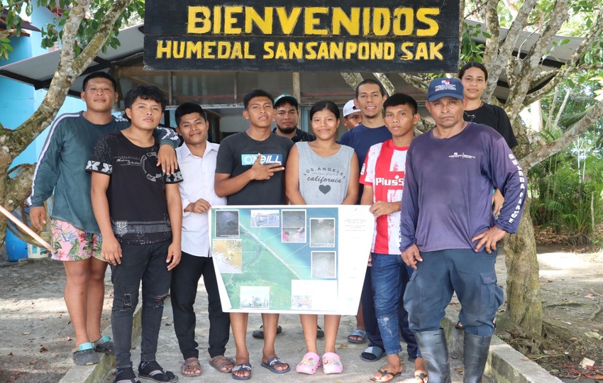 El trabajo en equipo es fundamental para la protección de San San Pond Sak. Foto: Cortesía