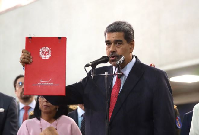 Nicolás Maduro fue proclamado ganador de los comicios electorales del pasado mes de julio. Foto: EFE Nicolás Maduro fue proclamado ganador de los comicios electorales del pasado mes de julio. Foto: EFE